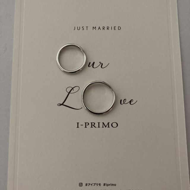 【アイプリモ(I-PRIMO)の口コミ】 指輪の決め手はデザインが気に入った為でした。
最初はストレートタイプの…