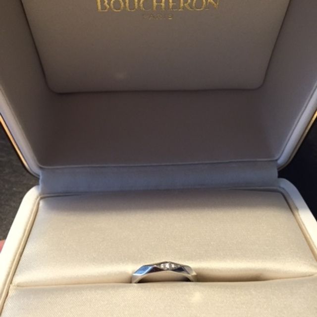 【ブシュロン(BOUCHERON)の口コミ】 ブルガリ、ティファニーも見て色々考えましたが、最初にネットで見ていて…