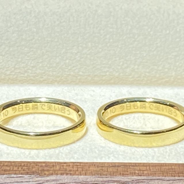 【TANZO.(鍛造指輪)の口コミ】 ゴールドの色の種類がある所！
指輪を選んでて気に入ったデザインが見つか…