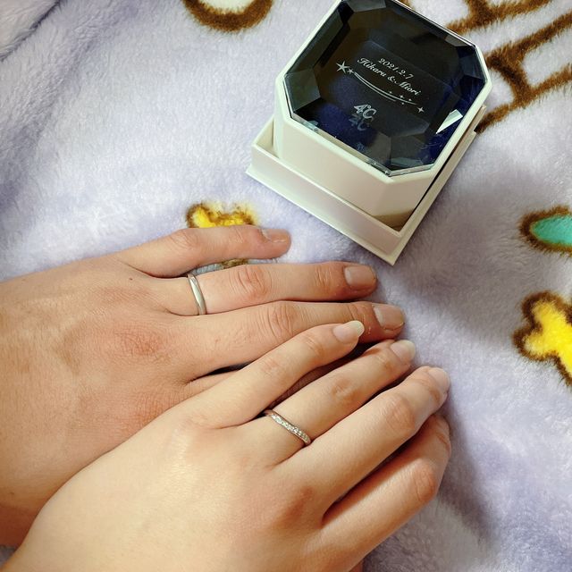 【4℃ BRIDAL(ヨンドシーブライダル)の口コミ】 いろんなお店回りましたが
店員さんの対応がすごく良く
夫婦個々の好みを…