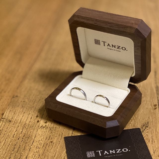 【TANZO.(鍛造指輪)の口コミ】 鍛造製法且つ、フルオーダーの好きなデザインにしていただけるところ、保…