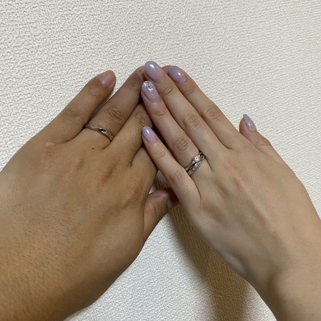 【アイプリモ(I-PRIMO)の口コミ】 指輪のデザインが沢山あり、悩みましたが、とても可愛く、つけ心地が良か…