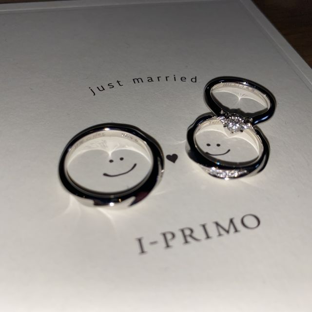 【アイプリモ(I-PRIMO)の口コミ】 指輪のデザインが沢山あり、悩みましたが、とても可愛く、つけ心地が良か…