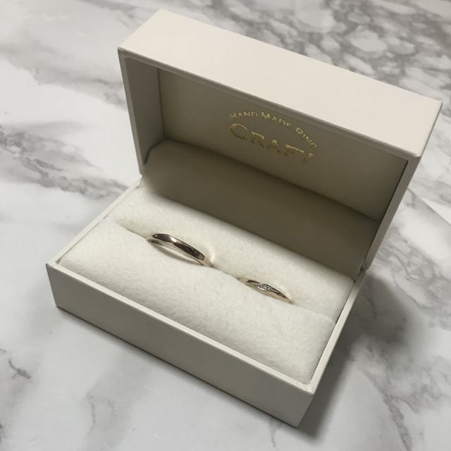 【CRAFY(クラフィ)の口コミ】 特にこれといって希望のデザインはないまま伺ったのですが、実際にお店へ…