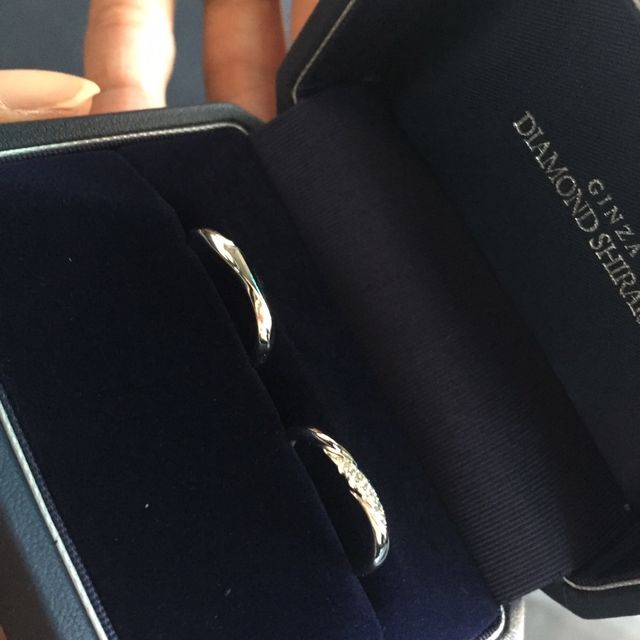 【銀座ダイヤモンドシライシの口コミ】 何件か回らせて頂き、ギンザダイヤモンドシライシさんに決めさせて頂きま…