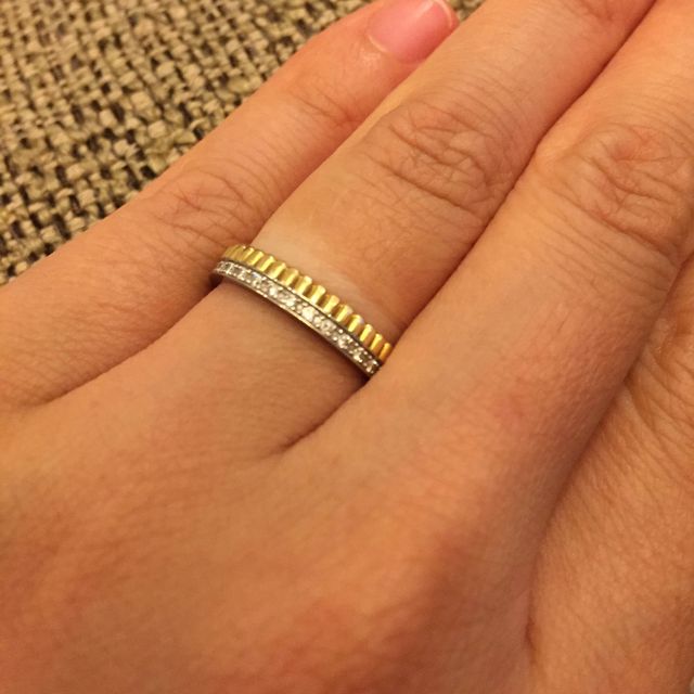 【ブシュロン(BOUCHERON)の口コミ】 当時、接客業をしていた私が仕事中も常につけれるようにと、主人が私に内…