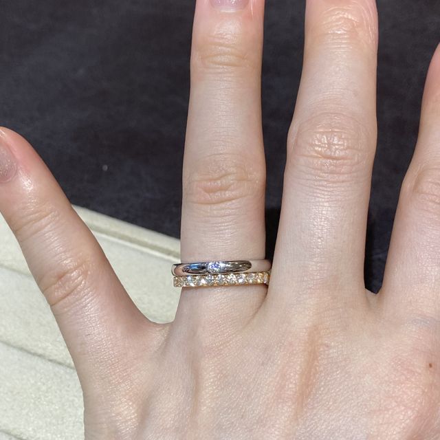 【TRECENTI(トレセンテ)の口コミ】 つけ心地が良かったです。
厚みがあるので存在感がありました。
ぷっくり…