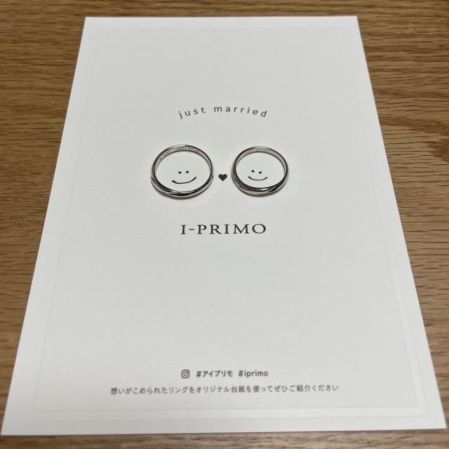 【アイプリモ(I-PRIMO)の口コミ】 シンプルなデザインでメレダイヤなしのものを探しており、
担当の方からオ…