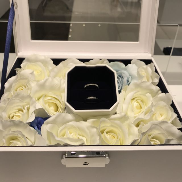 【4℃ BRIDAL(ヨンドシーブライダル)の口コミ】 エタニティと決めていましたが、種類が豊富で迷いました！
試着を何度もし…