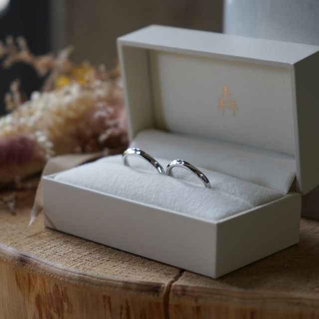 【THREE TREES(スリーツリーズ)の口コミ】 あらかじめ決めていた作りたい指輪のデザインをオーナーさんに伝えて作っ…