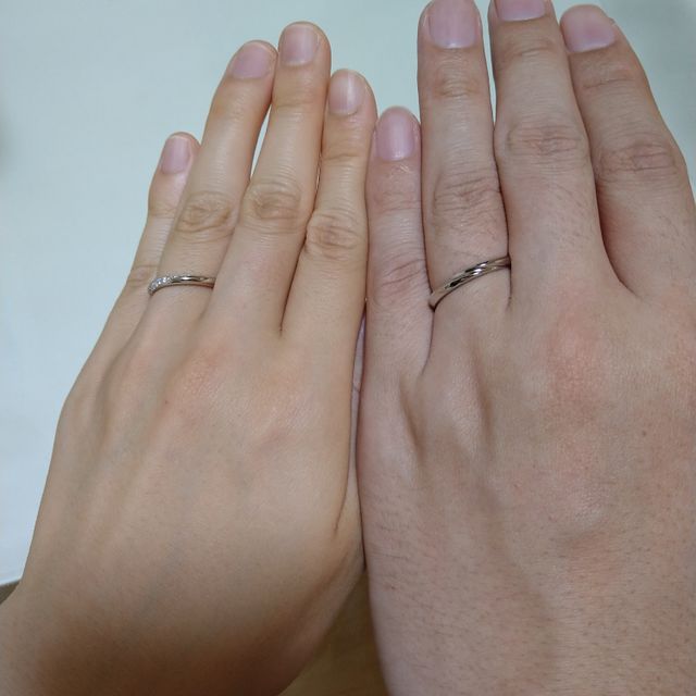 【アイプリモ(I-PRIMO)の口コミ】 シンプルな指輪がよいと思っていた。実際に店舗を訪れて、5~10種類の指輪…