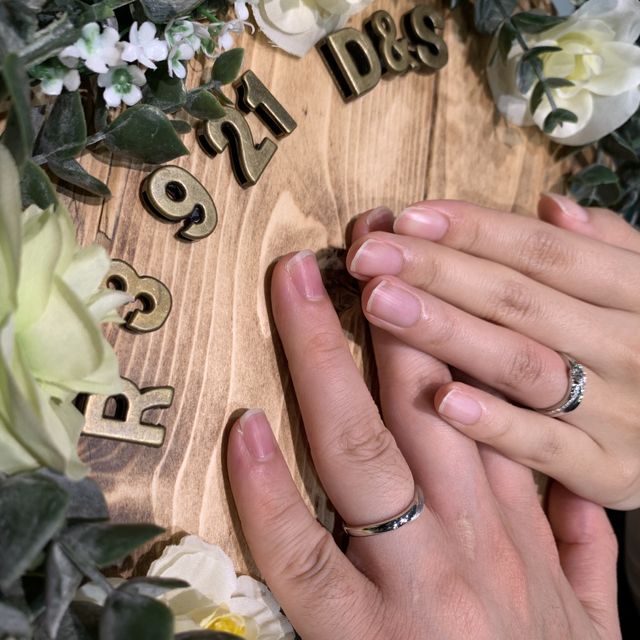 【アイプリモ(I-PRIMO)の口コミ】 指輪のウェーブがとても気に入りました。
またエンゲージリングとマリッジ…