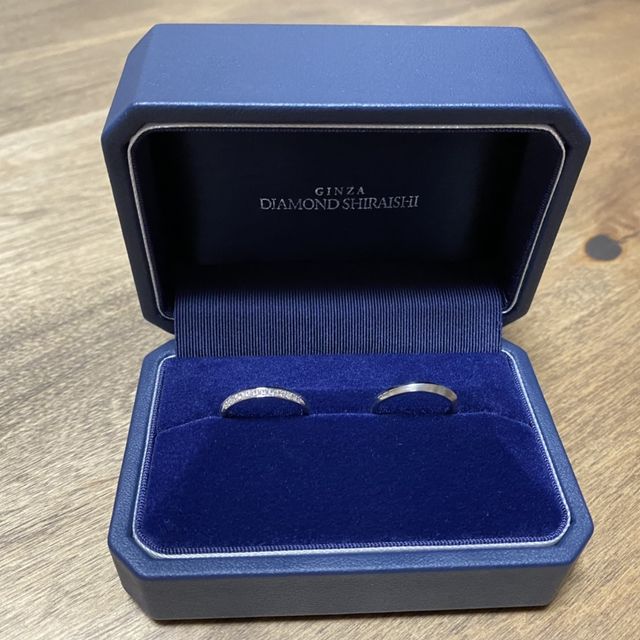 【銀座ダイヤモンドシライシの口コミ】 第一印象が良かった点とデザインが向きによりダイヤが見える面と見えない…