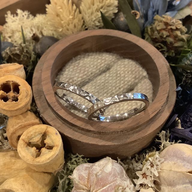 【鎌倉彫金工房の口コミ】 思い出に残るように2人で作ろうと決めて今回作りに行きました！
大変な作…