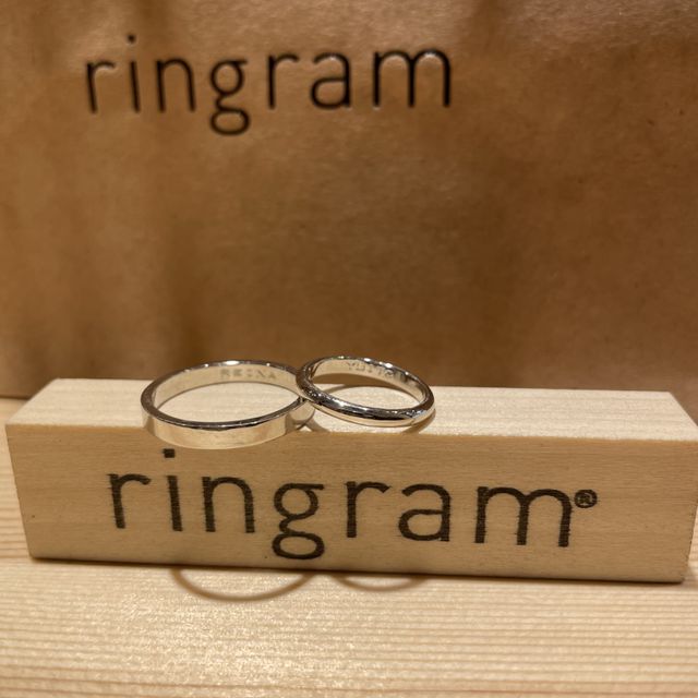 【ringram(リングラム)の口コミ】 出来るだけ安価で、且つ頑丈で、思い出になる手作りができるところをHPで…
