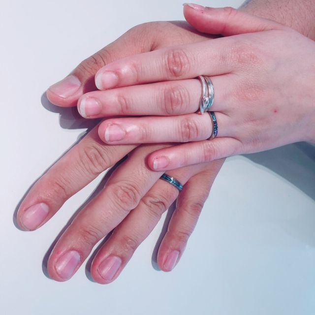 【SORA(ソラ)の口コミ】 SORAさんの指輪と杢目金屋さんの指輪でとても迷いましたがSORAさんの指輪…