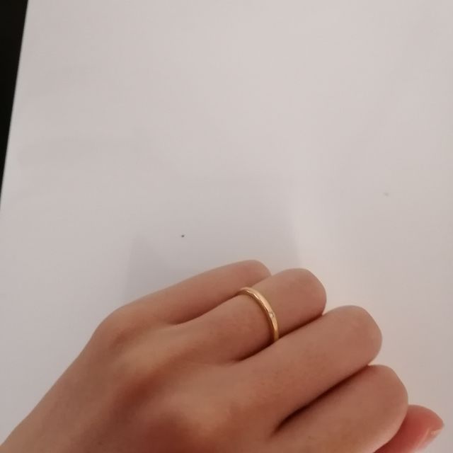 【TRECENTI(トレセンテ)の口コミ】 夫とのペアにして、購入しました。
トレセンテで婚約指輪も購入して、ダイ…