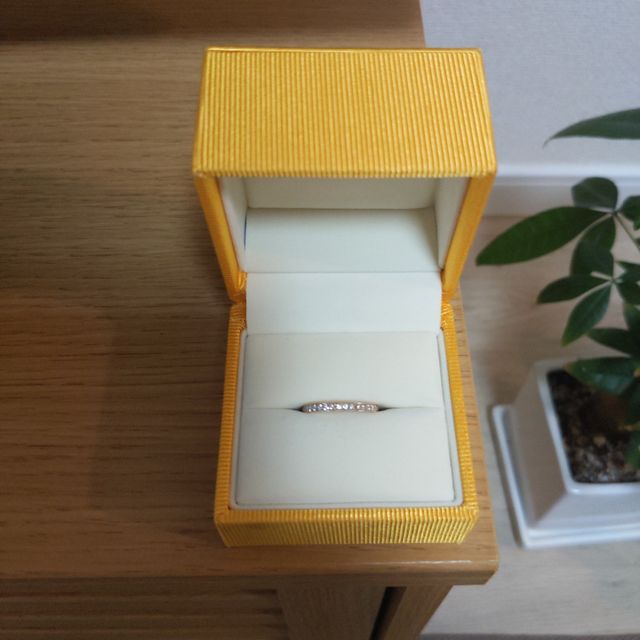 【ケイウノ ブライダル(K.UNO BRIDAL)の口コミ】 シンプルなのが良いと思ってましたので、ケイウノさんの指輪の種類が豊富…