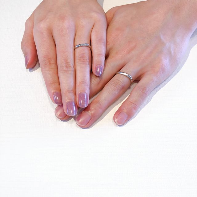 【atelier CraM(アトリエ クラム)の口コミ】 友人がこちらのお店で結婚指輪をオーダーしていて、
ここのお店すごく良い…