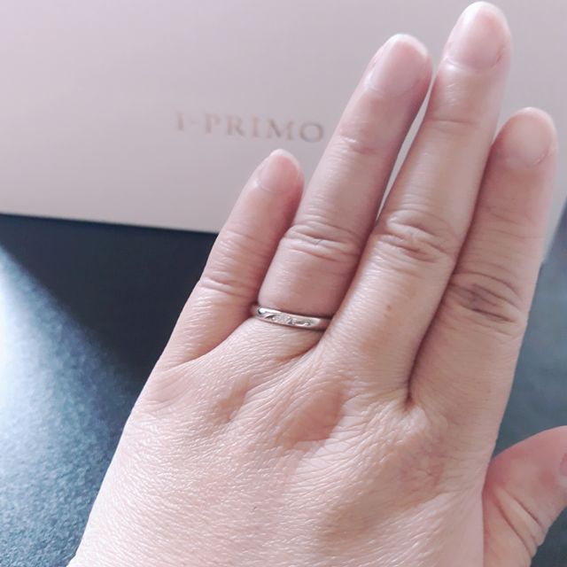 【アイプリモ(I-PRIMO)の口コミ】 こちらのオリジンビリーフ01は、ダイヤが1つでシンプルですが、切り込みが…