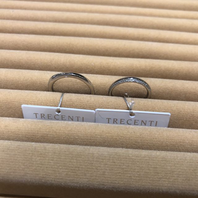 【TRECENTI(トレセンテ)の口コミ】 指輪の向きを変えることでキラキラ部分を目立たせたり、逆向きにしてキラ…