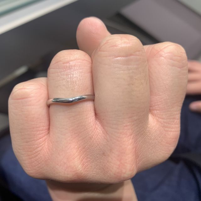 【アイプリモ(I-PRIMO)の口コミ】 指輪の細さがとても気に入りました。太めなものが多かったので、出会えた…