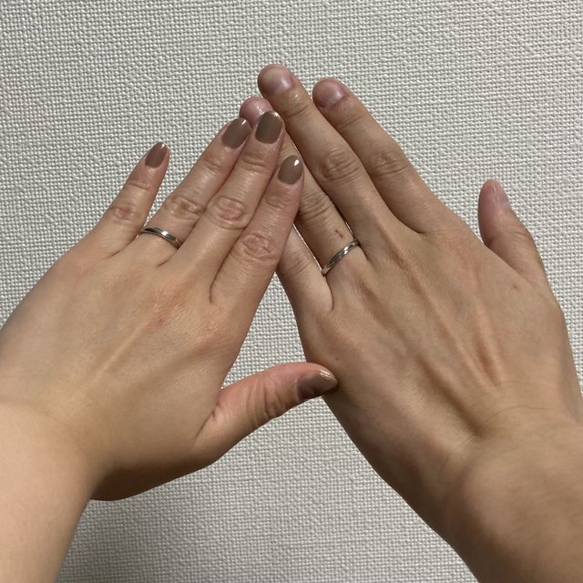 【銀座ダイヤモンドシライシの口コミ】 これからもずっと飽きないデザインが良かったので、ダイヤモンドなどは入…