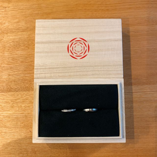 【出雲結(いずもゆい)の口コミ】 2人とも日本が大好きなので、日本に所縁のある指輪をずっと探していました…