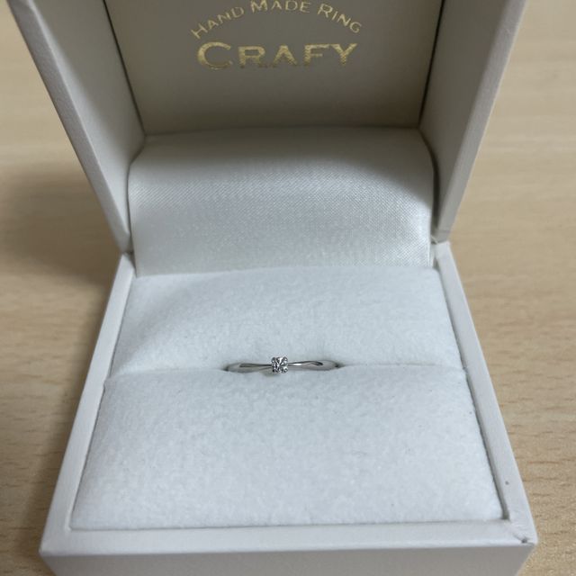 【CRAFY(クラフィ)の口コミ】 オリジナルの指輪が欲しかったのが最大の決め手です。手作りで満足のでき…