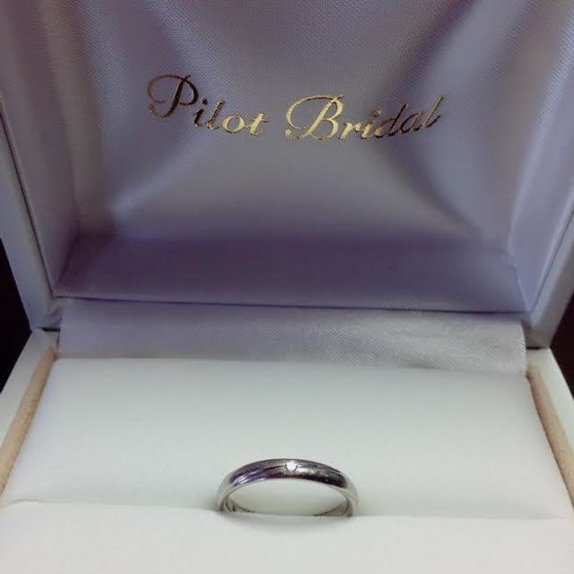 【PILOT BRIDAL(パイロットブライダル)の口コミ】 フレキシブルウルトラハードプラチナという、とても頑丈で、キズに強くて…