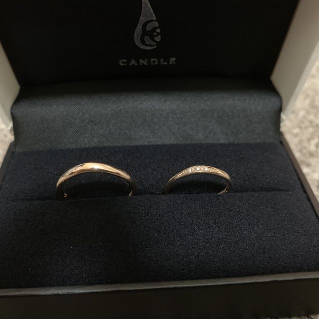 【Candle(キャンドル)の口コミ】 自分の手につけた時にしっくりきたからです。形、色合い全てにおいて納得…