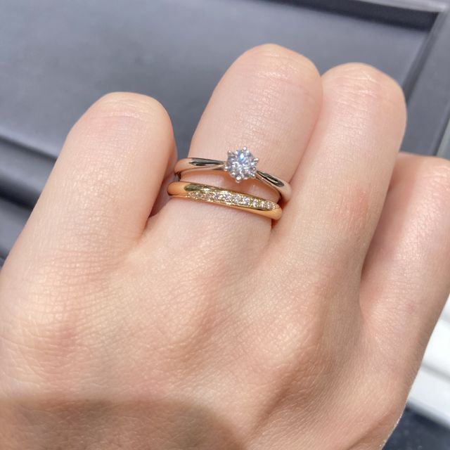 【ラザール ダイヤモンド(LAZARE DIAMOND)の口コミ】 ダイヤモンドの輝きに一目惚れして、購入しました。他のお店も何店舗か見…