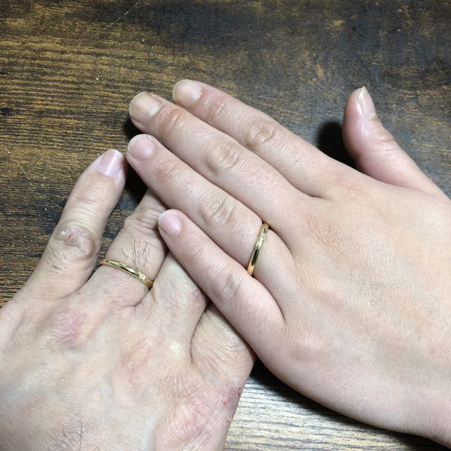 【銀座ダイヤモンドシライシの口コミ】 まだこのモデルのイエローゴールドは長野では所有してる人は居ないらしく…