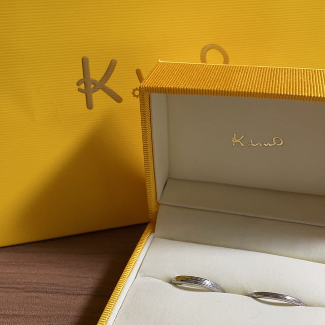 【ケイウノ ブライダル(K.UNO BRIDAL)の口コミ】 木目調の指輪の購入を検討しており、
他にない指輪が欲しいなと思っていま…