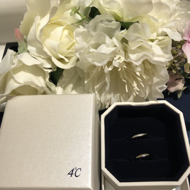 【4℃ BRIDAL(ヨンドシーブライダル)の口コミ】 担当してくれた方の接客も良くて、自分たちのイメージしていたリングを一…