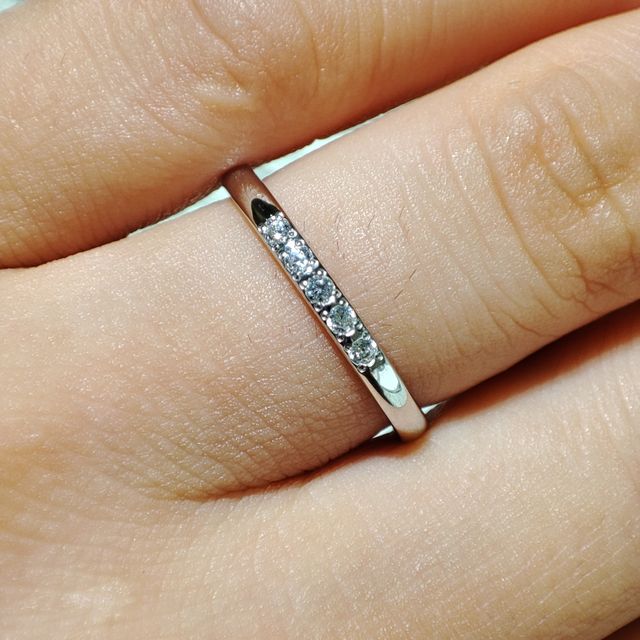 【TRECENTI(トレセンテ)の口コミ】 メレダイヤの紛失保証があるのは、ダイヤ付きの指輪を選ぶ上で大きなポイ…