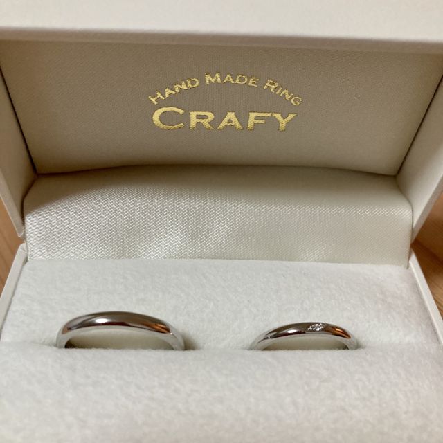 【CRAFY(クラフィ)の口コミ】 素材はプラチナ900、プラチナ950、イエローゴールド、ピンクゴールドその…