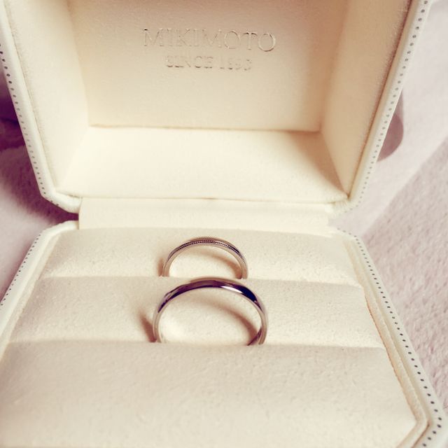 【MIKIMOTO(ミキモト)の口コミ】 結婚指輪（マリッジリング）を購入するにあって、ずっと指輪をつけたいと…