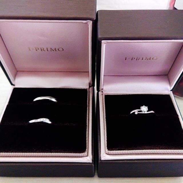 【アイプリモ(I-PRIMO)の口コミ】 結婚、婚約指輪専門店ということで、はめた時に指が痛くならないよう角を…