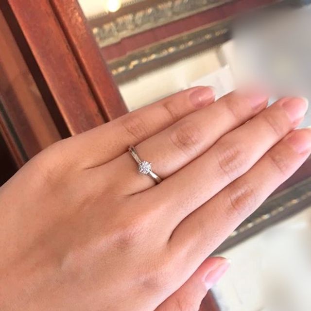 【ケイウノ ブライダル(K.UNO BRIDAL)の口コミ】 特に希望のデザインがあったわけではなく、店員さんが持ってきてくれたリ…