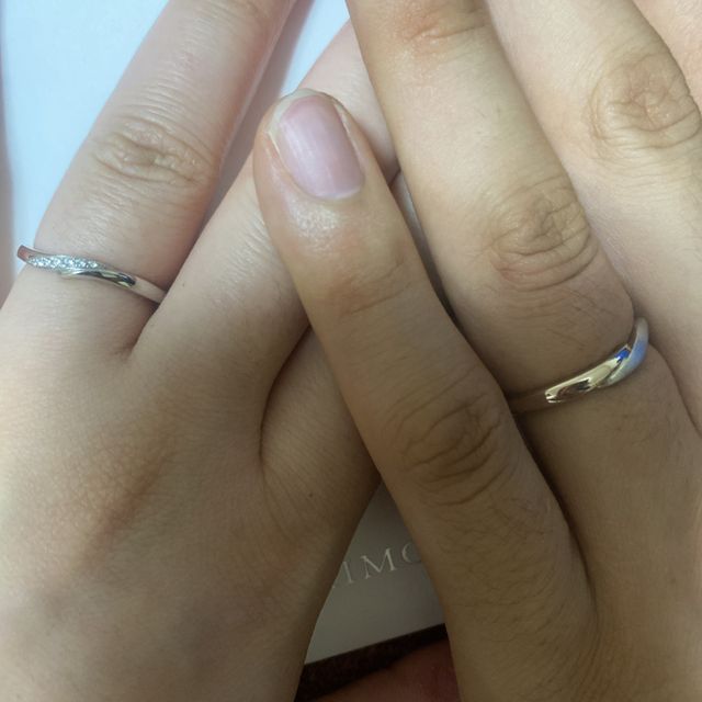 【アイプリモ(I-PRIMO)の口コミ】 指輪に込められていた意味を店頭の方に教えていただき、即決しました！ゴ…