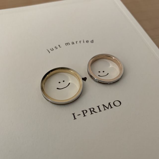 【アイプリモ(I-PRIMO)の口コミ】 デザインに一目惚れしました
シルバーとピンクゴールドの色合いがすごくい…
