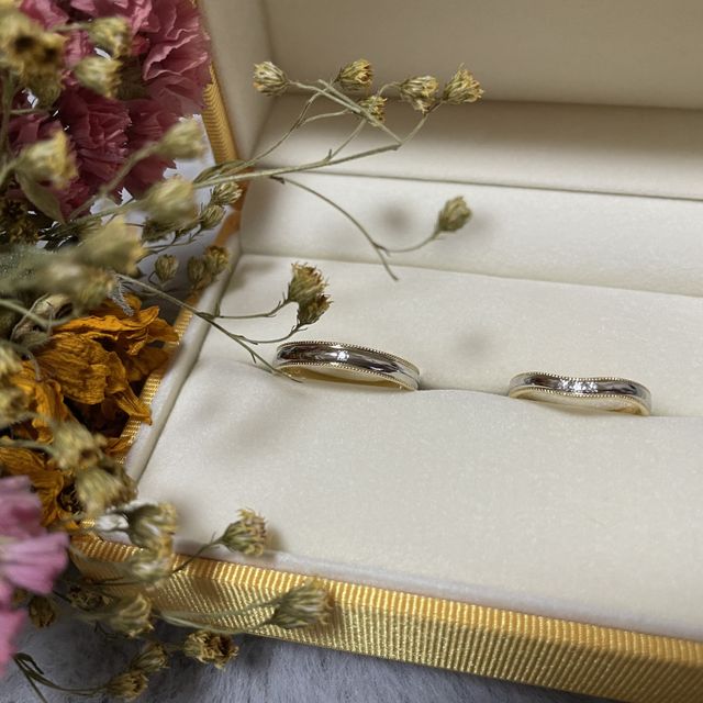 【ケイウノ ブライダル(K.UNO BRIDAL)の口コミ】 祖母から受け継いだ指輪を全て使用してリメイクリングを作りたいと思い選…