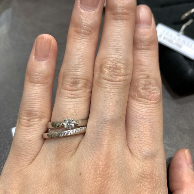 【TRECENTI(トレセンテ)の口コミ】 ダイヤモンドが沢山着いていて、とってもかわいいデザインで一目惚れしま…