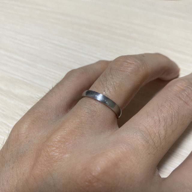 【TANZO.(鍛造指輪)の口コミ】 他のブランドではシンプルなデザインがなかったのでオーダーで理想のデザ…