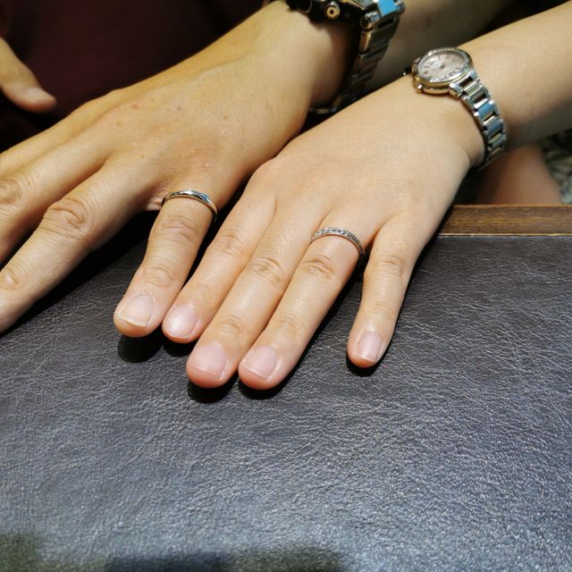 【TRECENTI(トレセンテ)の口コミ】 色々なお店を見て検討した結果、二人のイメージにぴったり合い、長くつけ…