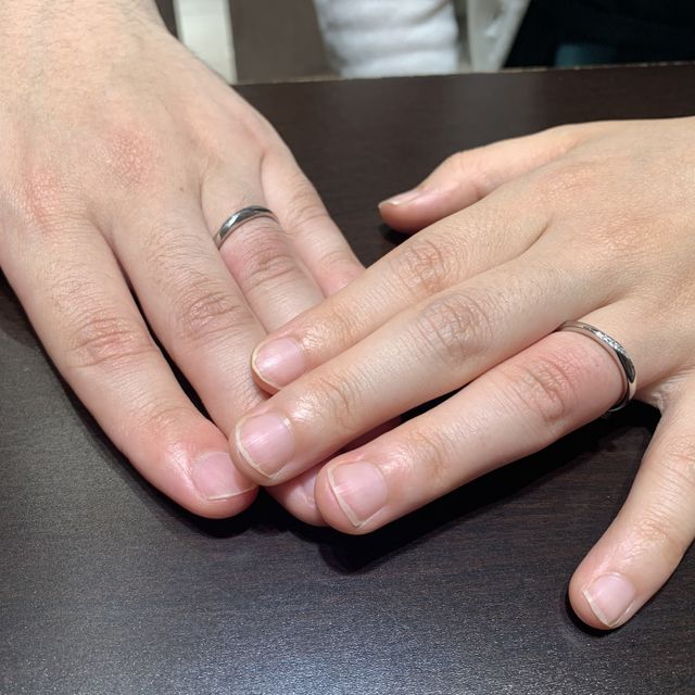 【TRECENTI(トレセンテ)の口コミ】 一番は指輪を試着した際、つけ心地がとてもよくしっくりきたことが決め手…