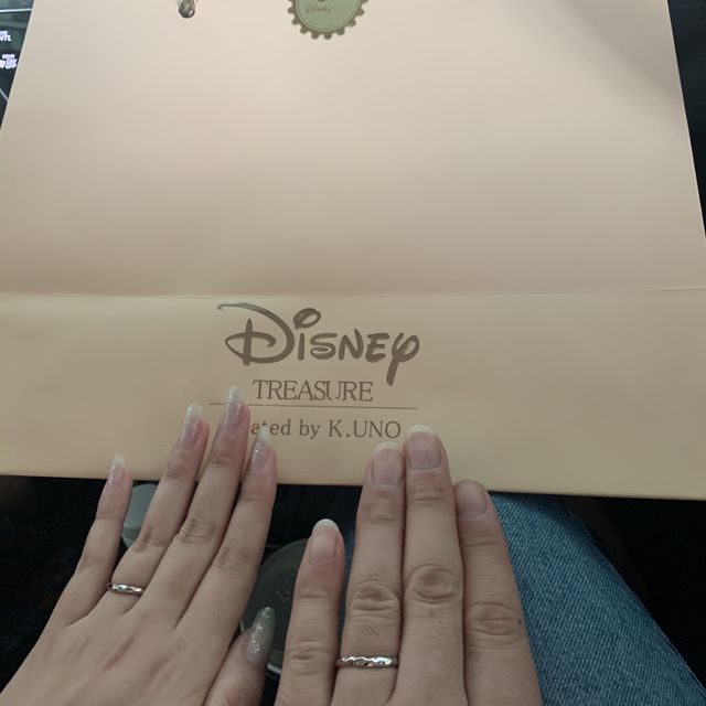 【ケイウノ ブライダル(K.UNO BRIDAL)の口コミ】 ディズニーデザインの指輪が欲しく友人に教えてもらったブランドがケイウ…