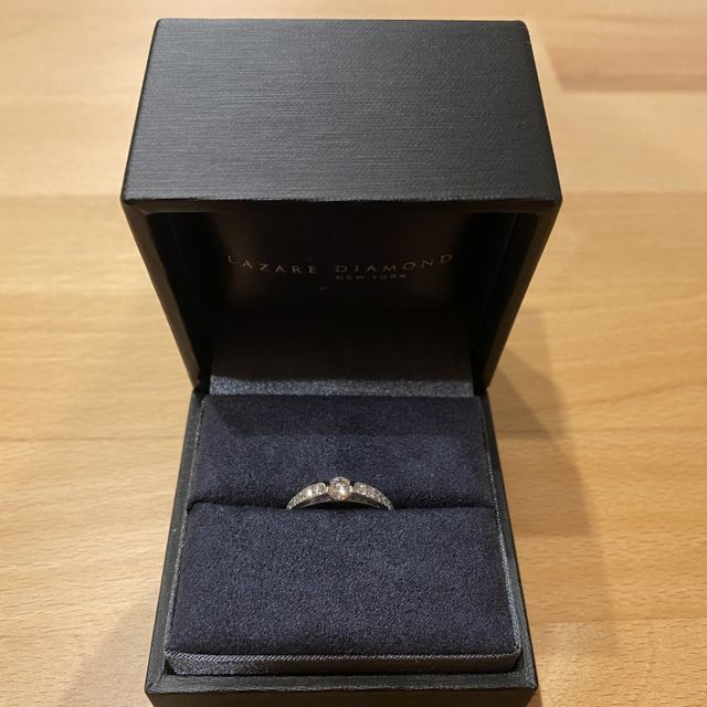 【ラザール ダイヤモンド(LAZARE DIAMOND)の口コミ】 何店舗か回りましたが、ラザールさんのダイヤモンドの輝きが忘れられなか…