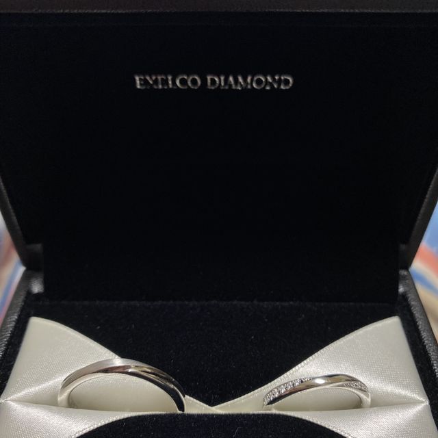 【エクセルコダイヤモンド(EXELCO DIAMOND)の口コミ】 色々の指輪を見て、アフターサービスがしっかりしているのでここの指輪を…